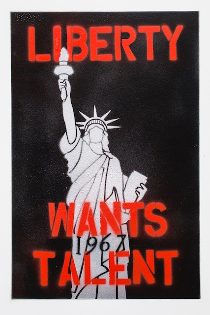 Bernie Taupin Liberty Wants Talent (Exhibition)